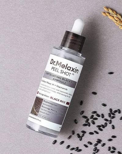 ✨ El shot que tu piel estaba pidiendo. Dr. Melaxin Peel Shot de la línea  Arroz Negro exfolia suavemente, renueva tu piel y revela un glow natural  sin sensación agresiva. 🌾💧 Ideal