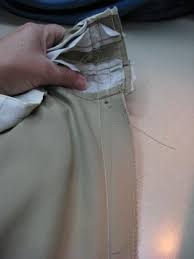 Make Mens Dress Pants Fit Better By Letting Out The Waist Altering Pants Mens Dress Pants Womens Dress Pants