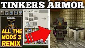 Tinkers Armory Armor Sword All The Mods 3 Youtube