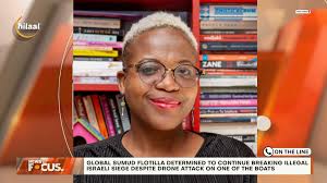 Student activist Malaika Ngwenya believes that education and awareness are  essential to understanding the genocide currently unfolding in Gaza.  Ngwenya was one of the key speakers during the Al Quds Foundation march