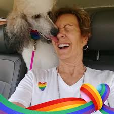 Santa". 2011. 24" x 24". #3- and #4-cut hand-dyed wool and roving