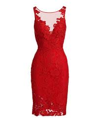 Sleeveless Floral Lace Sheath Cocktail Dress Red Cocktail Dress Lace Outfit Red Floral Dress