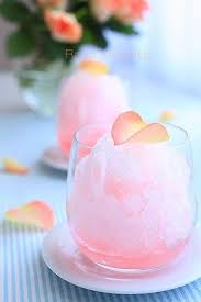 Rose Granita Rose Water Lime And Honey Yummy Drinks Drinks Granita