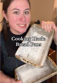 Planning to make quick breads this holiday season? Use this cooking trick  to prevent your bread from sticking to the pan! #breadtok #breadmaking  #cookingtip #cookinghack
