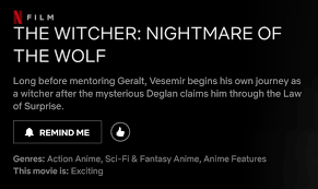 The world of the witcher expands in this 2d anime film that explores a powerful new threat facing the continent. The Witcher Nightmare Of The Wolf Synopsis Revealed Witcher