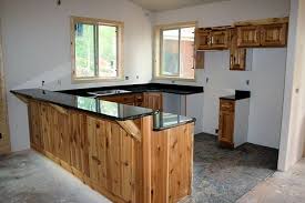 custom rustic kitchen cabinets vienna