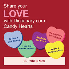 Use These Dictionary Conversation Hearts To Redefine Love This Valentine S Day In 2020 Cool Words New Words Words