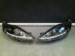led headlights fiesta mk7 black european parts led headlights fiesta mk7 black
