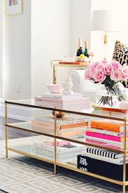 How To Style The West Elm Terrace Coffee Table In Brass With Coffee Table Books Colorful Coffee Table Coffee Table Cool Coffee Tables