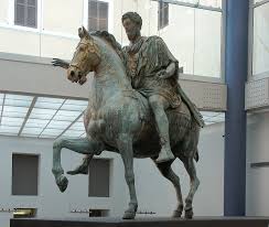 The equestrian statue of marcus aurelius is an ancient roman equestrian statue on the capitoline hill, rome, italy. Equestrian Statue Of Marcus Aurelius The Capitoline Museum Rome Italy Art Of The Horse