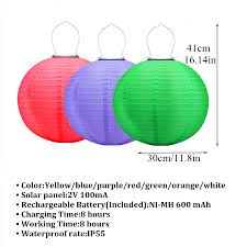 Untuk membuat jenis lampion bambu seperti ini hanya perlu membutuhkan batang bambu berdiameter kurang dari 10 cm (tergantung dengan keinginan besar kecil lampu yang akan dibuat). Lentera Led Lampu Surya Bola Lentera Lampu Peri Surya Tahan Air Nilon Dunia Dekorasi Taman Pernikahan Dengan Baterai 12 Inci Solar Fairy Ball Solarled Solar Decorative Aliexpress