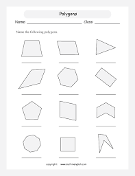 Name Regular And Irregular Polygons Count The Sides And Angles Irregular Polygons Naming Polygons Math