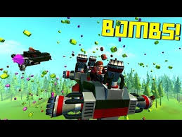 Zero Gravity Bomb Tron Is The Sport We All Deserve Scrap Mechanic Multiplayer Monday Youtube Scrap Mechanics Mechanic Tron