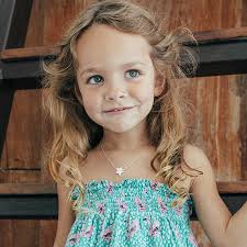 Collier Argent Collier En Or Pour Bebe Collier Enfant Pendentif étoile En  Argent 925 Perle De