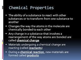 1.1.3 identify chemical, physical, and radiological properties of uranium. Chapter 2 Matter Has Physical And Chemical Properties Properties That Describe The Look Or Feel Of A Substance Are Physical Properties Color Hardness Ppt Download