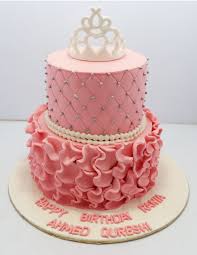 At piece a cake we try to create special birthday cakes uniquely matched to the personality and style of the one celebrating their birthday! Baby Queen Birthday Cake Baby Shower Cake Recipes