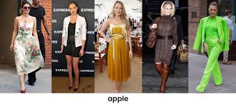 Weight tends to form on the stomach. What To Wear For An Apple Body Shape Howtowear Fashion
