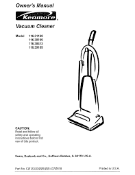 Kenmore 116 31189 Owner S Manual Pdf Download Manualslib