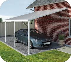 Find durable, portable metal carports for sale at great prices and get free delivery and setup, too! Palram 13x26 Feria Attached Metal Carport Kit Hg9141