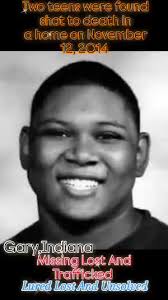 Who unalived two teens in Gary,Indiana By: Missing Lost And Trafficked  Lured Lost And Unsolved GARY, Ind. -- Two teens were found shot to death  early in a home in the 1200-block of West 40th Avenue in ...