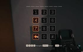 Take the portrait (p1) and the key (q1). Call Of Duty Warzone Season 5 Has A Stadium Keypad Code Mystery That Is Almost Solved
