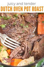 Dutch Oven Pot Roast Recipe In 2020 Dutch Oven Pot Roast Roast Beef Recipes Oven Pot Roast