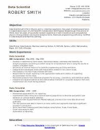 Data Scientist Resume Samples Qwikresume