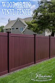 About Us Illusions Fence Wood Grain Vinyl Fence Vinyl Fence Vinyl Fence Panels