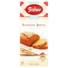 Fisher Harvest Pumpkin Bread Baking Mix 16 Oz Walmart Com Pumpkin Bread Bread Baking Baking Mix