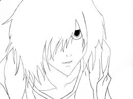 Show your kids a fun way to learn the abcs with alphabet printables they can color. Death Note Free Coloring Page 220080 Death Note Coloring Pages Coloring Home