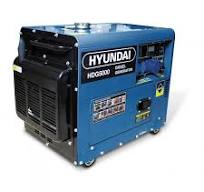 Diesel generator 5000 W - electric start - AVR system