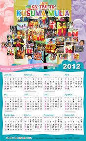 Desain yang kami buat untuk anda di kalender akan menarik. Desain Kalender Tk 274 Grafis