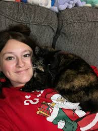 Cleo (aka Ethel) enjoying her first thanksgiving and playing with her  cousin So thankful for this beautiful soul