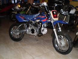 250 ccm-ig : Gyerek cross motor kék