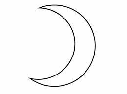 Halbmond mondgesicht vorlage als pdf herunterladen. Simple Moon Tattoo Outline Novocom Top
