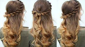 People often turn to them when they want to upgrade their usual hairstyles, since braided hairstyles are not only quite charming and fabulous but also very simple to create. Easy Half Up Half Down Hair Idea Easy Hairstyles Braidsandstyles12 Youtube
