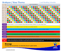 Nrs 048 stipulates that load shedding can be implemented as stages 1 to 4 as well as under extreme contingency conditions, from stages 5 to 8. Plans For Download Eskom Load Shedding Schedule Table View