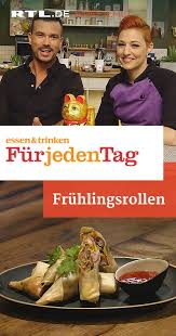 Fruhlingsrollen Das Rezept Aus Essen Trinken Fur Jeden Tag Essen Und Trinken Essen Und Trinken Rezepte Essen