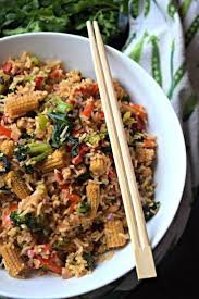 Vegetarian Thai Chilly Fried Rice Recipe Fried Rice Vegetarian Thai Vegetarian Recipes