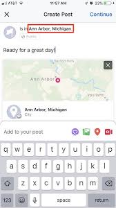 This shuts down the facebook app's access to the location derived from the iphone itself when using the app or in background. How To Add A Location To Facebook Localiq