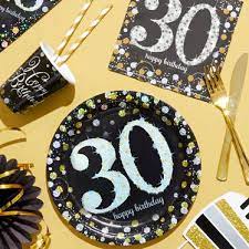 Bunte party deko zum 30. 30 Geburtstag Party Deko Party City At