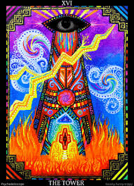 Initially poised as an entertainment robot turned human killing robot, mettaton is later revealed to have only acted as such so that alphys could rescue the protagonist, feel important and become closer to them. Beauty Funny Trippy The Tower Tarot Card By Psychedeloscope Eye