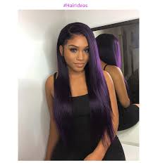 Hairideas Trendy Dark Purple Hair Yay Or Nay Hairinspo Haircolorideas Hair Style Beaut Purple Hair Black Girl Dark Purple Hair Purple Natural Hair