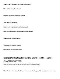 Prisoner B-3087 Creative Chapter Notes Ela By Alan Gratz - Taco Bout Facs