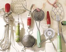 vintage kitchen utensils