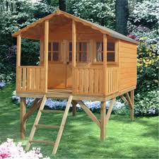 Tesco Direct 6 X 6 Wooden Platform Playhouse
