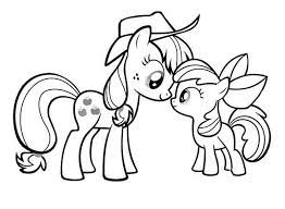Free Printable My Little Pony Coloring Pages For Kids My Little Pony Coloring My Little Pony Applejack Horse Coloring Pages