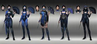 She was basically fair skinned in mkx mobile but in canon she's always been darker. Kitana Outfit Artwork From Mortal Kombat 11 Art Artwork Gaming Videogames Gamer Gameart Concepta Mortal Kombat Costumes Mortal Kombat Art Kitana Cosplay