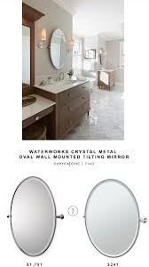 Gatco Tiara Oval Tilting Bathroom Mirror Copycatchic Tilting Bathroom Mirror Mirror Wall Bathroom Pivot Bathroom Mirror
