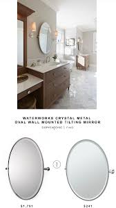 Pivot mirrors are ideal for small spaces. Gatco Tiara Oval Tilting Bathroom Mirror Copycatchic Tilting Bathroom Mirror Pivot Bathroom Mirror Mirror Wall Bathroom